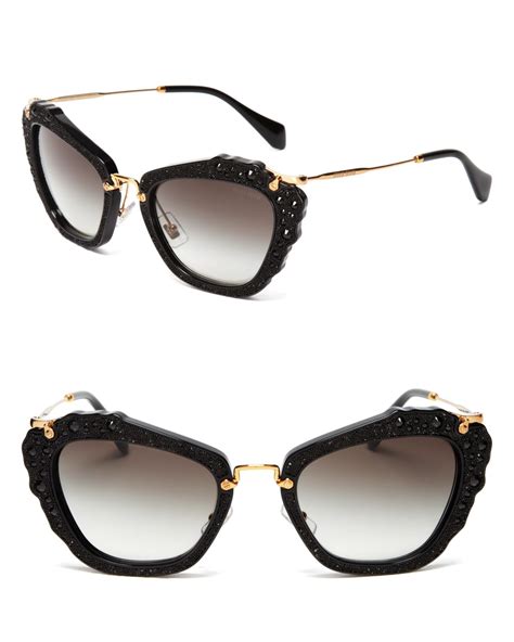 Miu Miu Eyewear: Black Cat